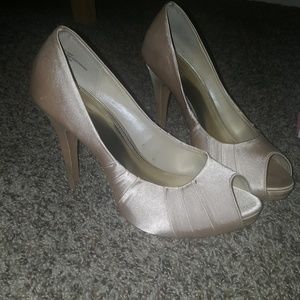 Bridal Champagne stilettos